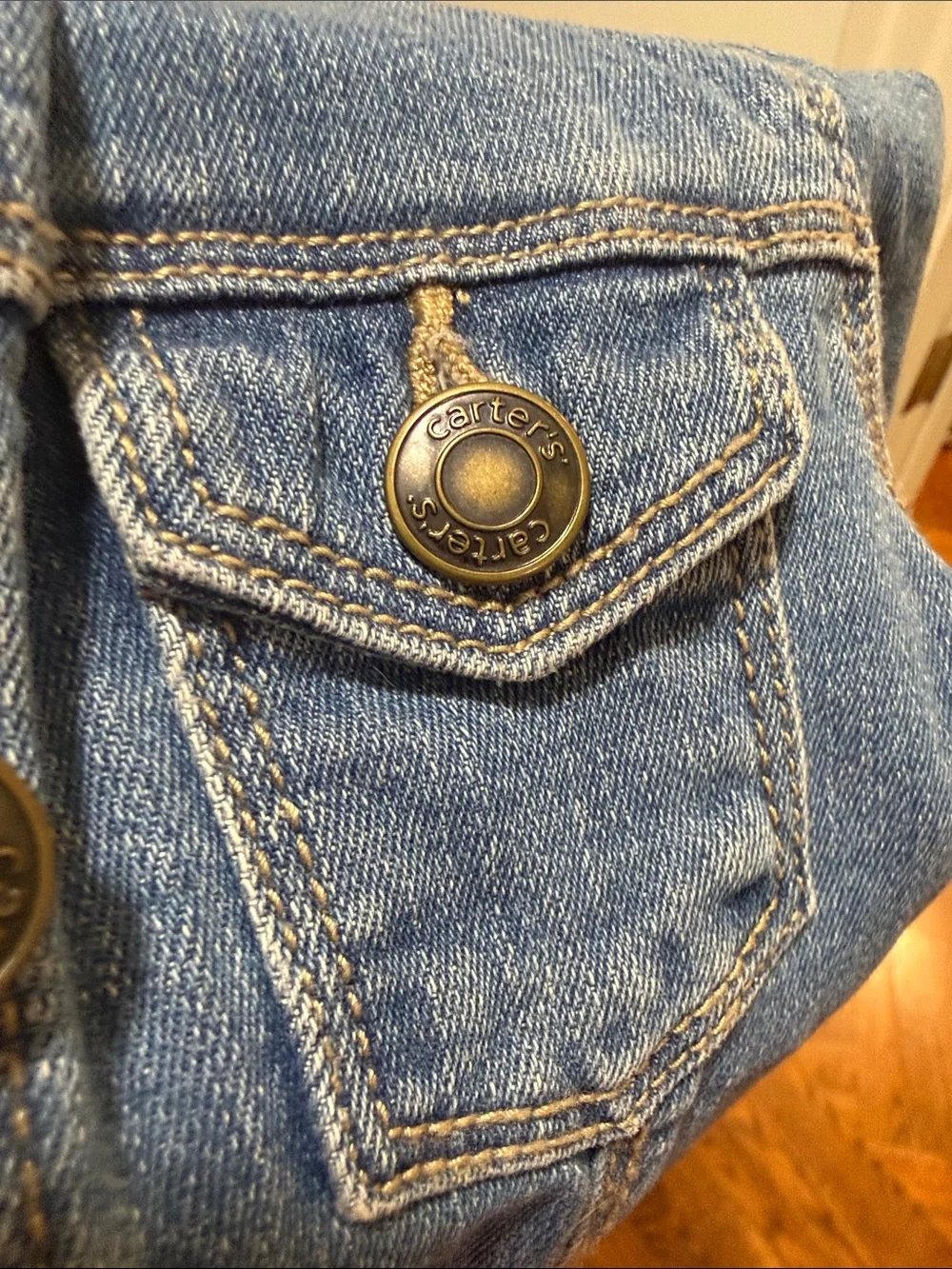 Carter's Medium Blue Denim Jacket for Kids
